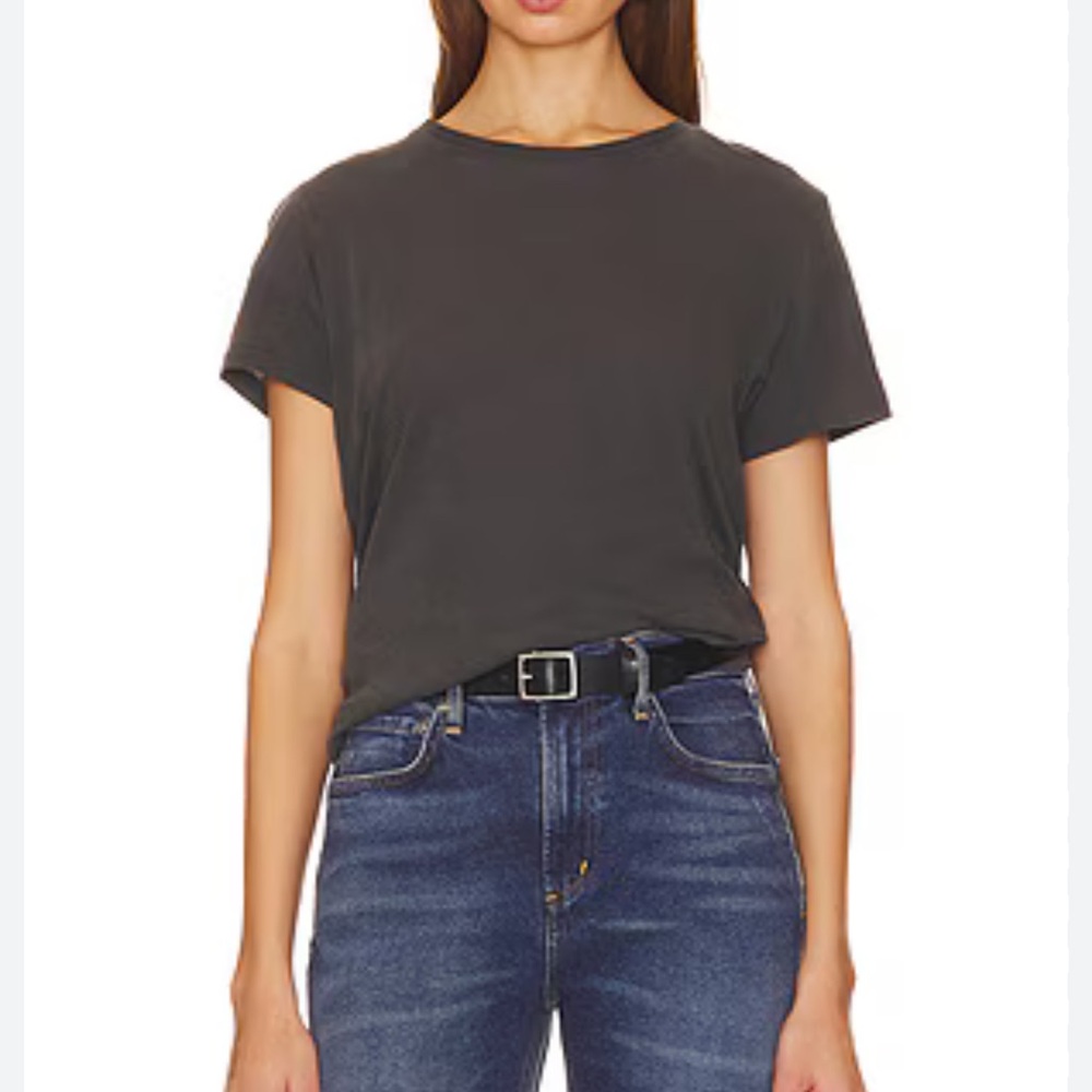 Madeworn Black Crop Tee